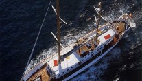 Yacht Southern Cross -  From Above